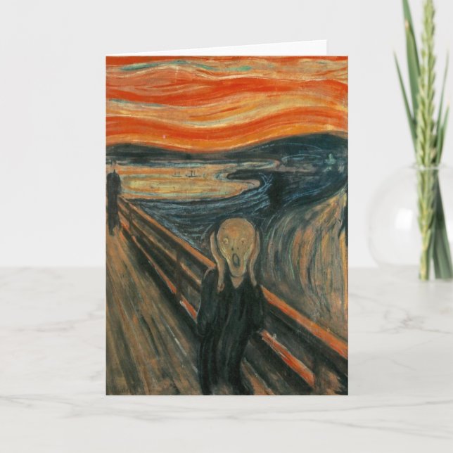 The Scream Karte (Vorderseite)