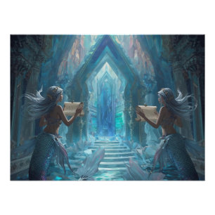 The Scroll Keepers of the Deep” Poster