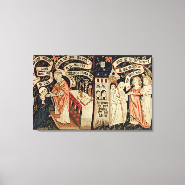 The Search after Truth, German, c.1490 Leinwanddruck (Vorderseite)