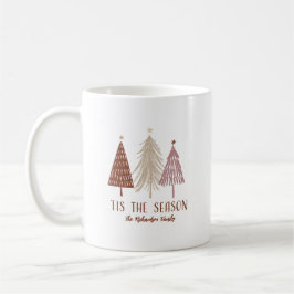 The Season Christmas Tree Holiday Elegante Kaffeetasse