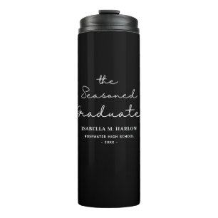 The Seasoned Graduate Personalisiert Thermosbecher