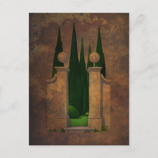 The Secret Garden Art Postkarte