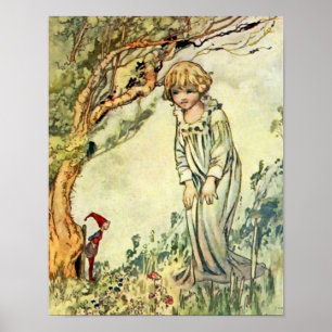 "The Secret Garden" Märchenkunst von Charles Robin Poster