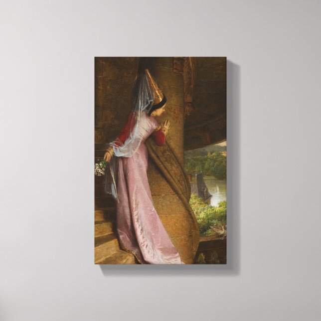 The Secret Rendezvous von Pierre-Charles Comte Leinwanddruck (Vorderseite)