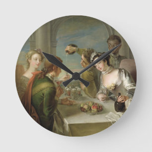The Sense of Taste, c.1744-47 (oil on canvas) (see Runde Wanduhr