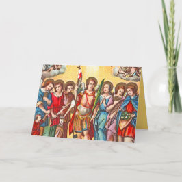 The Seven Archangels (CP 001; Chromolithograph) Karte