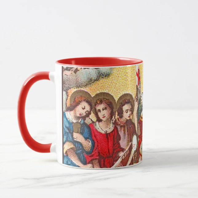 The Seven Archangels (CP 001; Chromolithograph) Tasse (Links)