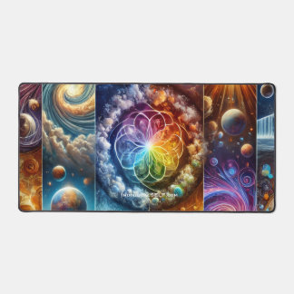 The Seven Days of Universe Creation Desk Mat Schreibtischunterlage