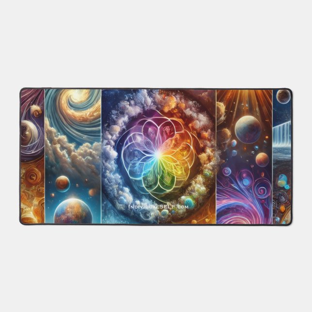The Seven Days of Universe Creation Desk Mat Schreibtischunterlage (Vorderseite)