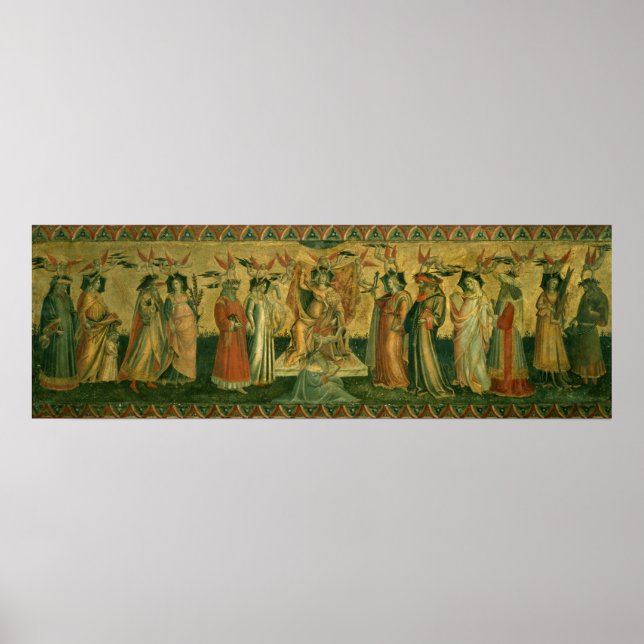 The Seven Liberal Arts, c.1435 Poster (Vorne)