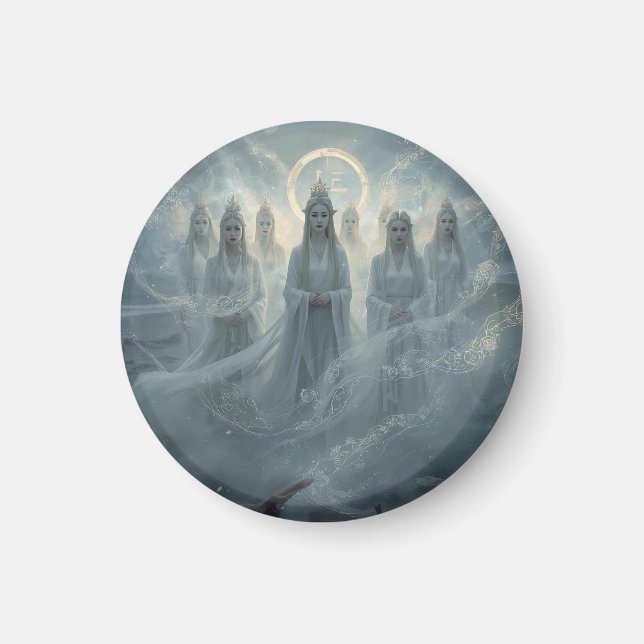 The Seven Queens of the Mist Magnet (Vorne)