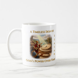 The Shadow Moves Backward – Biblical Miracle Kaffeetasse