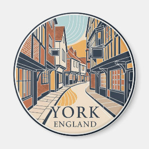 The Shambles in York England Magnet