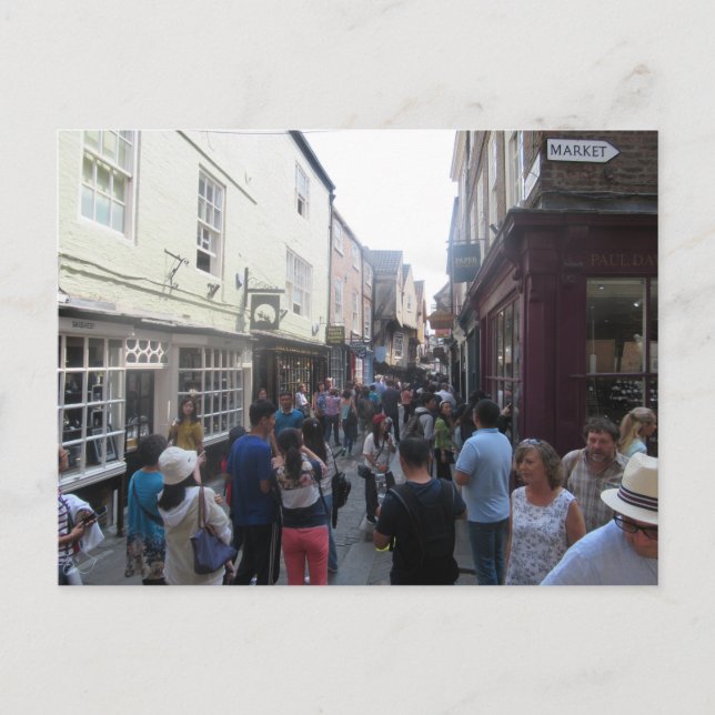 The Shambles, York Postcard Postkarte (Vorderseite)