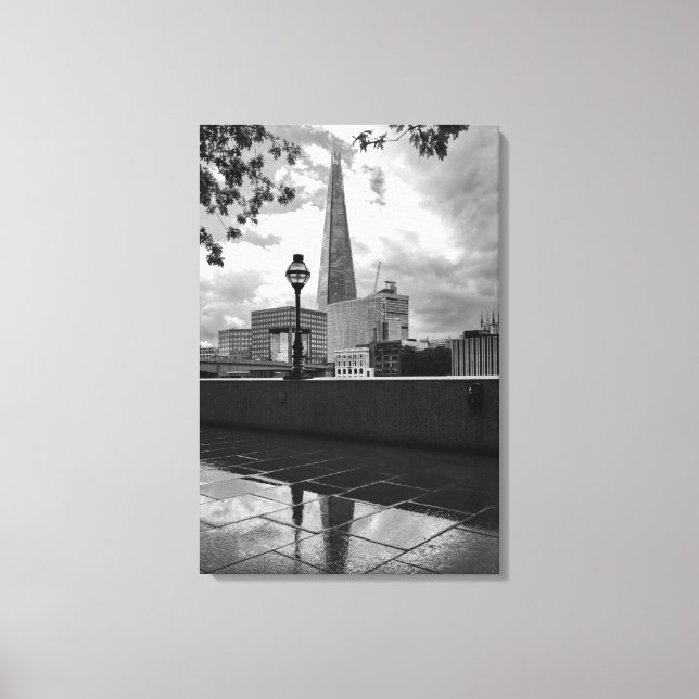 The Shard, London UK 20 x 30 Zoll Leinwanddruck (Vorderseite)