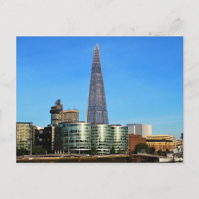 The Shard of Glass in London Postkarte (Vorderseite)