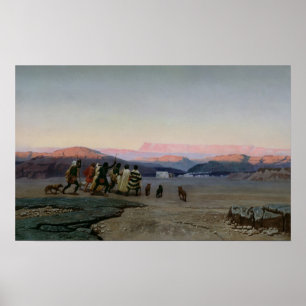 The Shepherds, Led by the Star, Arriving Poster