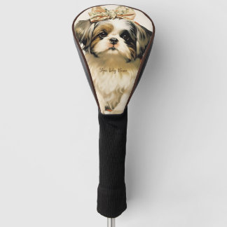 The Shih Tzu Dog 001 - Odessa Leyendecker Golf Headcover