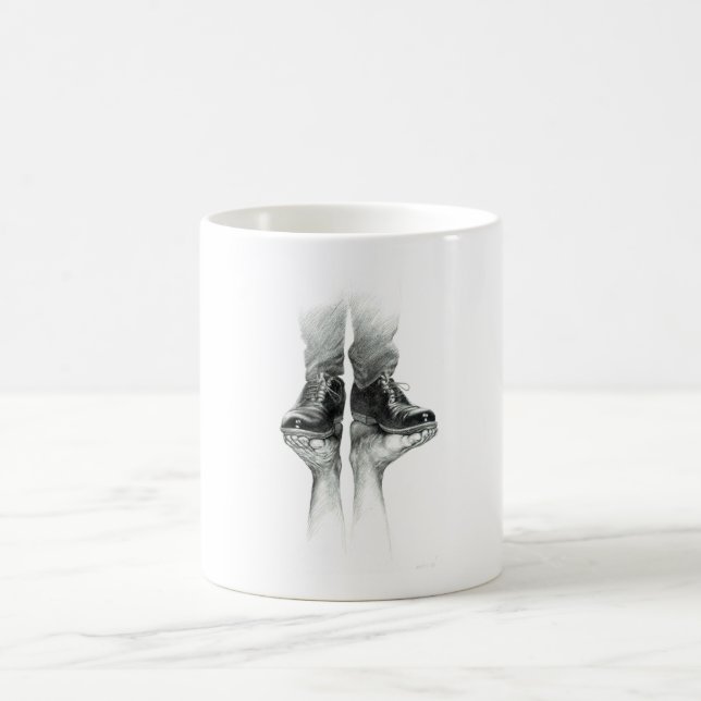 The shoe fits kaffeetasse (Mittel)