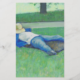 The Siesta (von Gustave Caillebotte) Briefpapier