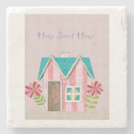 The Signature Whimsy (Pink & Teal) Steinuntersetzer