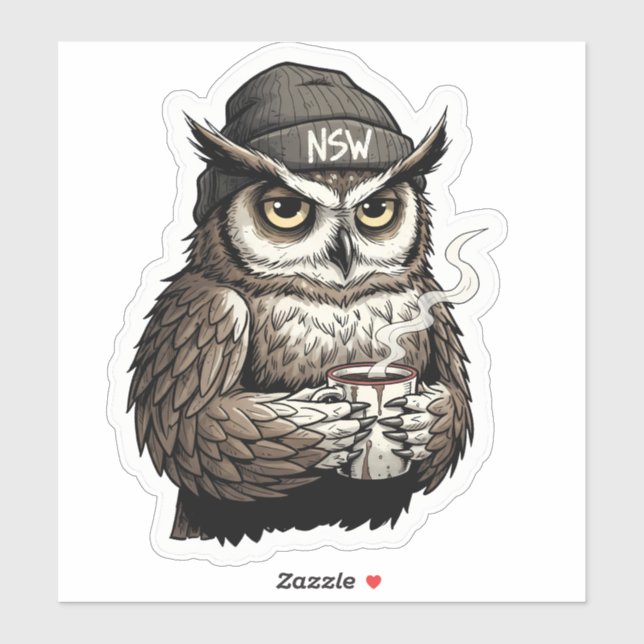 The Silence Observer Aufkleber (Blatt)