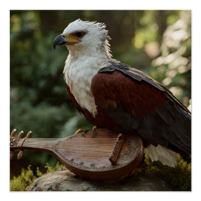 The Silent Minstrel of the Forest Poster (Vorderseite)