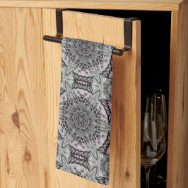 The Silver Fractal Garden Geschirrtuch