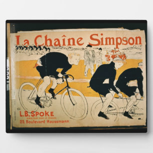 'The Simpson Chain', Paris (color litho) Fotoplatte