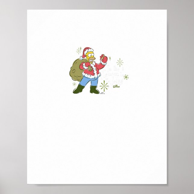 The Simpsons Christmas Tis The Jelly Season Poster (Vorne)