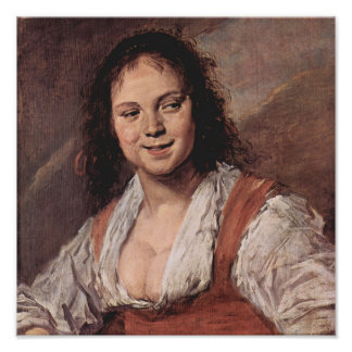 The Sinti und Roma Girl by Hals - Poster