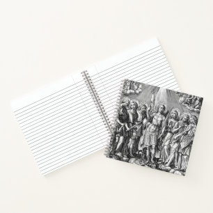 The Siven Archangels (M 034; Gravur) Notizbuch