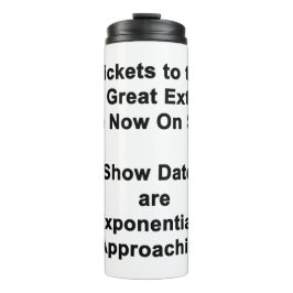 The Sixth Great Extinction Thermal Tumbler Thermosbecher