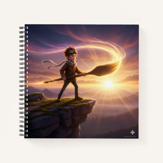 The Sky Painter Notebook Notizbuch (Vorderseite)