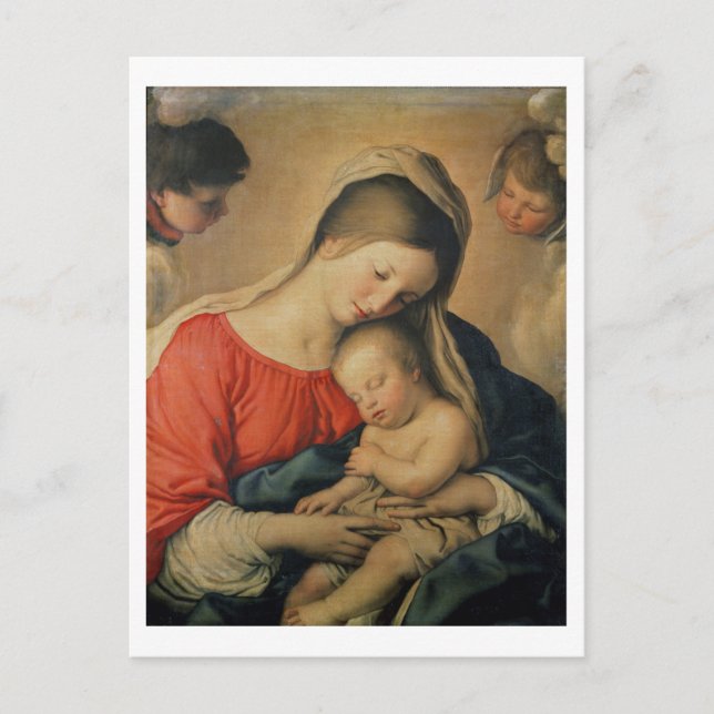 The Sleeping Christ Child Postkarte (Vorderseite)