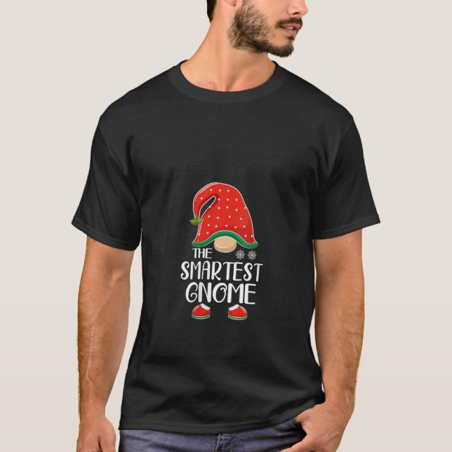 The Smartest Gnome Elf Matching Family Group Chris T-Shirt (Vorderseite)