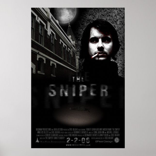 'The Sniper' Poster 1 (Vorne)