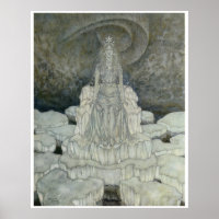The Snow Queen Poster von Edmund Dulac