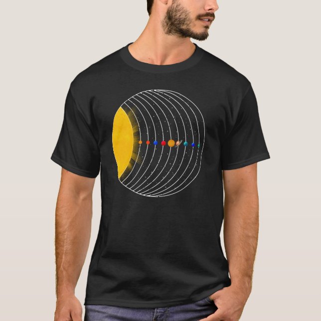 The Solar system T-Shirt (Vorderseite)