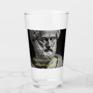The Soul never thinks without a picture Glas