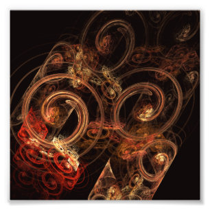 The Sound of Music Abstrakt Art Foto Print