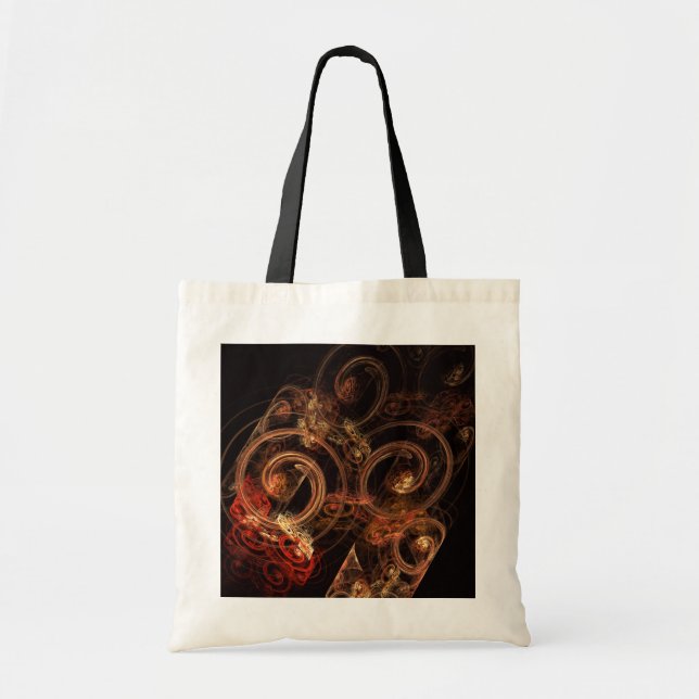 The Sound of Music Abstrakt Art Tote Bag Tragetasche (Vorne)