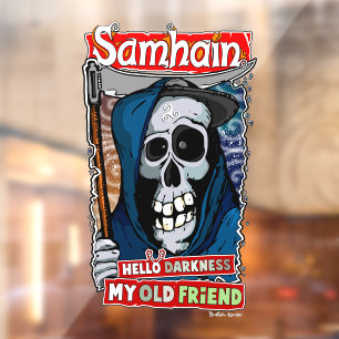 The sound of Samhain Fensteraufkleber