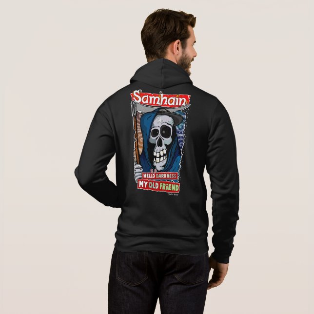 The sound of Samhain Hoodie (Schwarz voll)