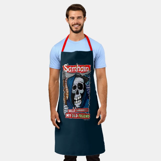 The sound of Samhain Schürze (Getragen)