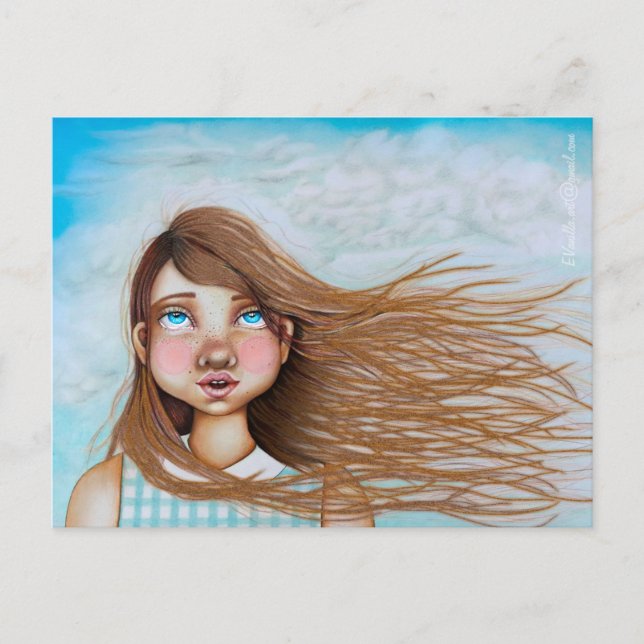 _The SouNd of the Wind_ Postkarte (Vorderseite)