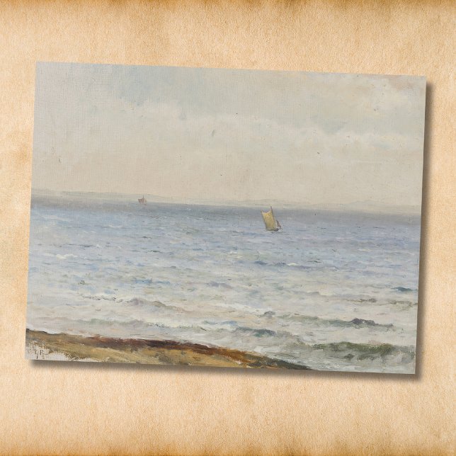 The Sound - View from Ven (1892) Postkarte (Von Creator hochgeladen)
