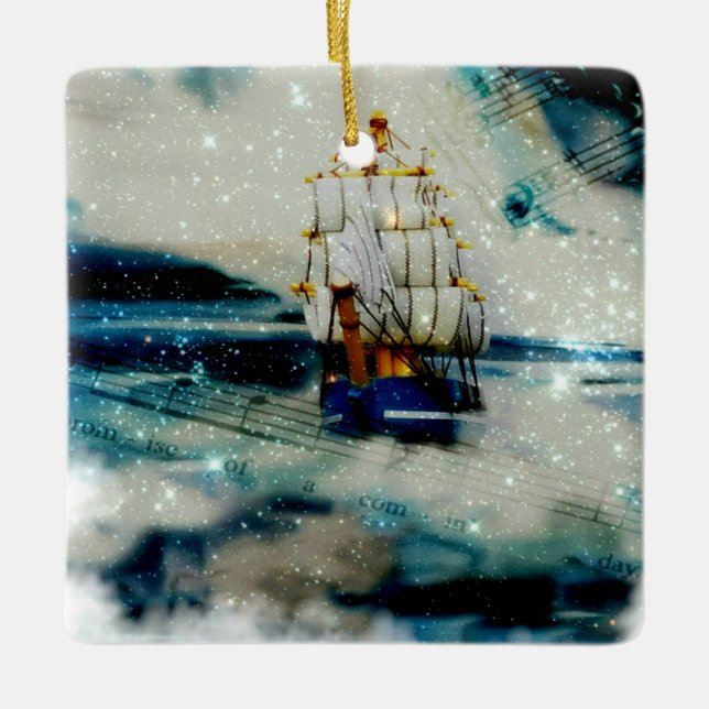 The Southern Cross~Seer The Heart Art Series Keramikornament (Vorderseite)