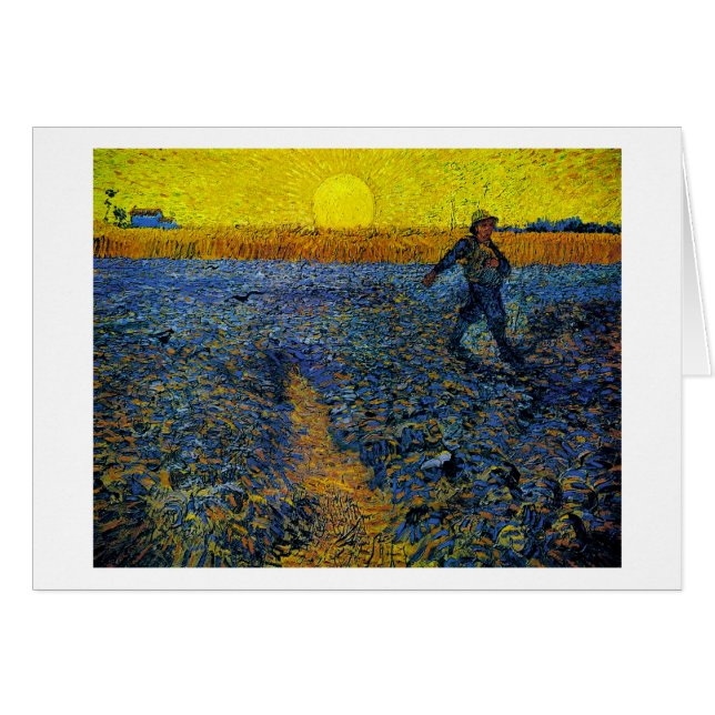 The Sower (F422) Van Gogh Fine Art (Vorderseite (Horizontal))