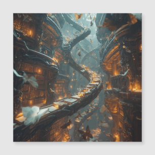 The Spiral of Stories Magnetkarte